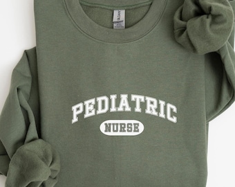 Pediatric Nurse Sweatshirt, Peds Nurse Sweatshirts, Pediatric Nurse Sweatshirts, Pediatric Nurse Shirt, Geschenke für Krankenschwestern, K045