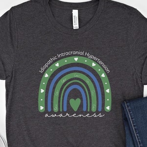 IIH Awareness, IIH Sweatshirt, Idiopathic Intracranial Hypertension Awareness Shirt, Pseudotumor Cerebri T-shirt, IIH Survivor Shirt, G061