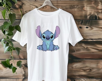 Cute Disney Stitch Shirt, Cute Stitch Tee, Disney Stitch Shirt, Lilo And Stitch Shirt, Trendy Vacation Disney Tee, Stitch Graphic Tee, D065