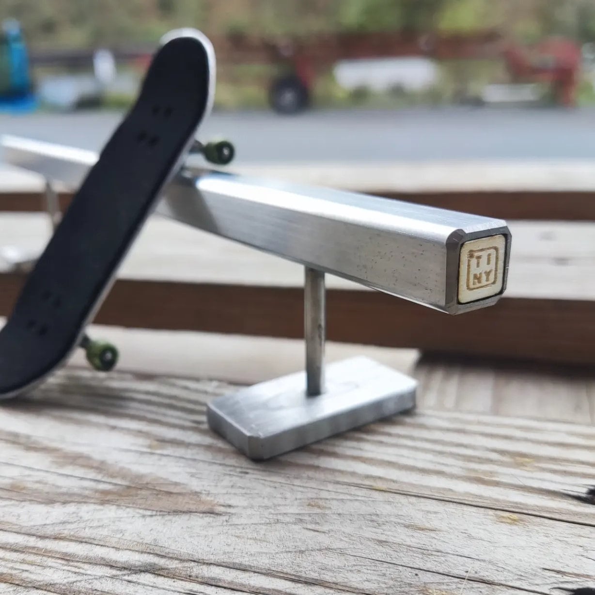 Skateboards à doigts avec mini alliage professionnel, terrasse
