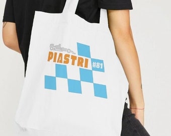 Oscar Piastri Tote Bag - Formula One Merch, Mclaren Bag, Piastri Merch, F1 Gifts, Perfect Gift for Formula 1 Fan