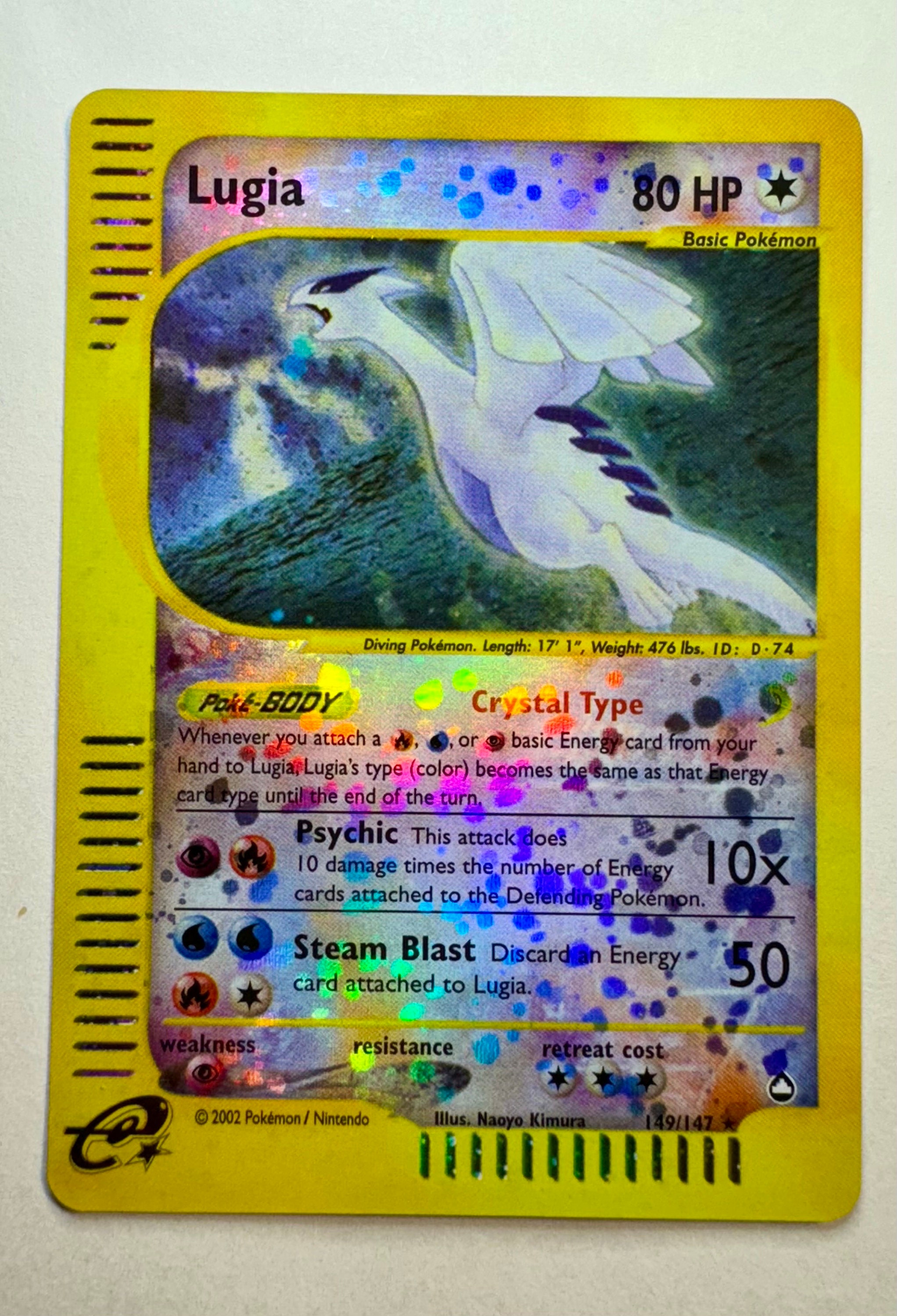 holographic lugia card Pokemon Graded: JP Lugia CGC 9 – Double Infinity Gaming main image 0