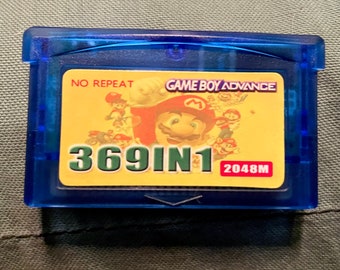 369 in 1 Gameboy Advance Cartidge (GBA) *FREE SHIPPING*