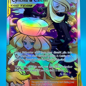 Waifu Trainer Card Set: Cynthia & Caitlin and Caitlin(2) Rare