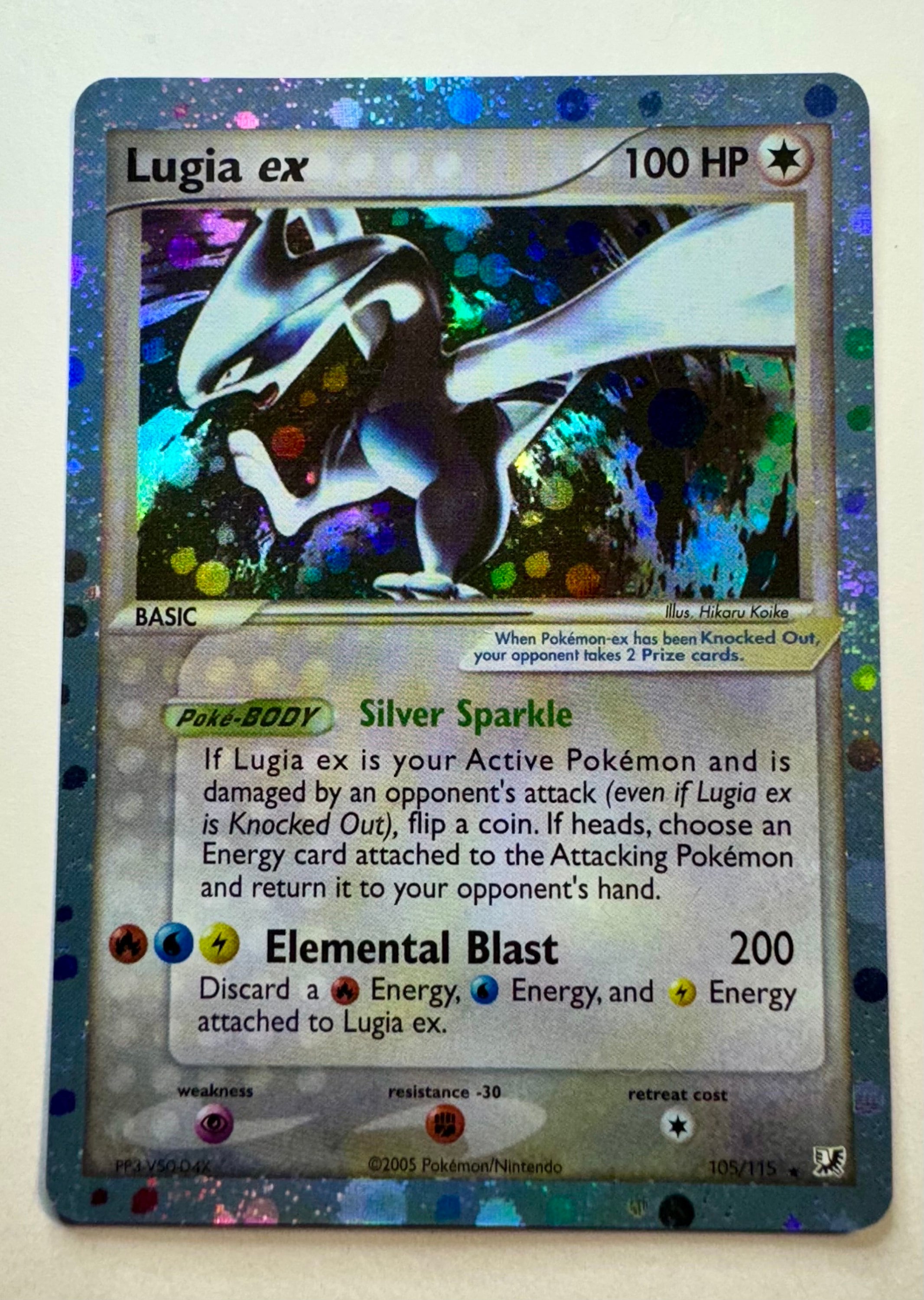 Lugia EX Rare Holographic Pokemon Card - Mint - Etsy