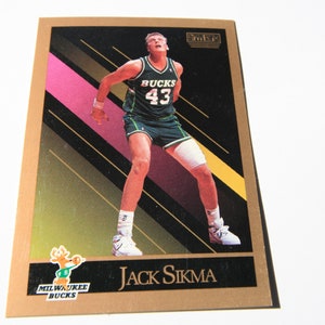 Jack Sikma 1990 SkyBox #166 Basketball Card, Sports Card, Collectors item, Gift for Him