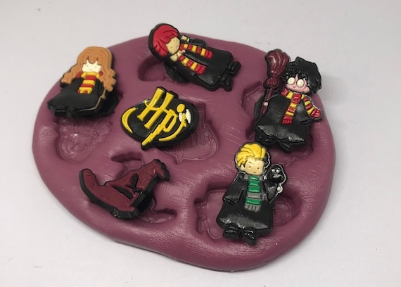 Harry Potter silicone mould mold topper cupcake baking crafts