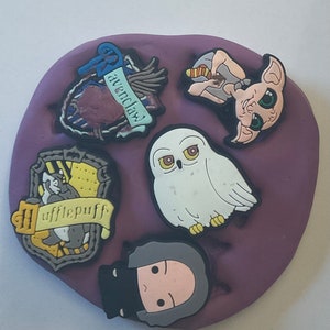 Harry Potter silicone mould mold topper cupcake baking crafts