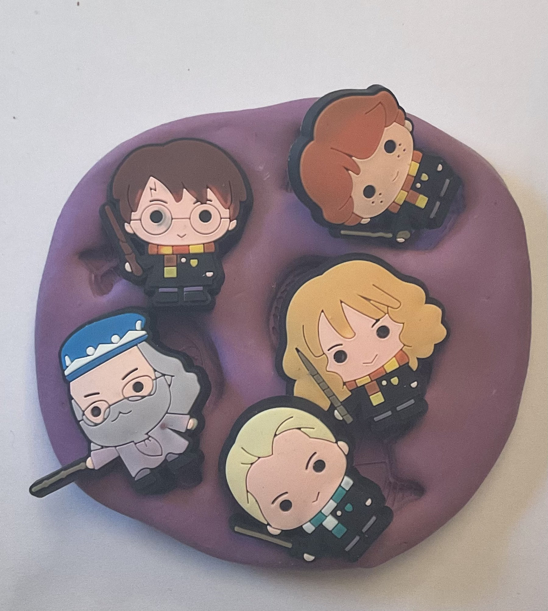 Harry Potter silicone mould mold topper cupcake baking crafts