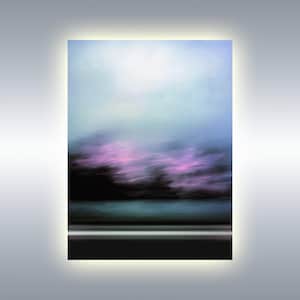 City Streets Ride at Dusk Print: Sunset Art with Motion Effect (Digital Download)