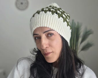Handmade Crochet Beanie, Warm Hat for Kids and Adults.