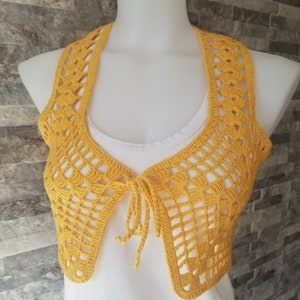 Crochet Vest Pattern Instant Download PDF File Easy to - Etsy