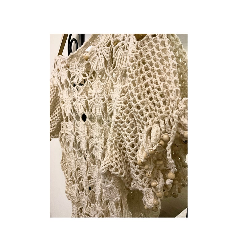 Lacy Crochet Top Pattern for Women, Written Instructions, Clear Pictures & Full Video Tutorial, Light Weight Summer Blouse. image 5