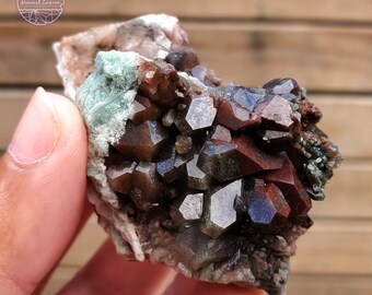 Marshy Apophillite with Celadonite & Irone inclusions, Rare specimen,  51g