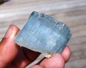 Raw Aquamarine Naturally Terminated , 46g