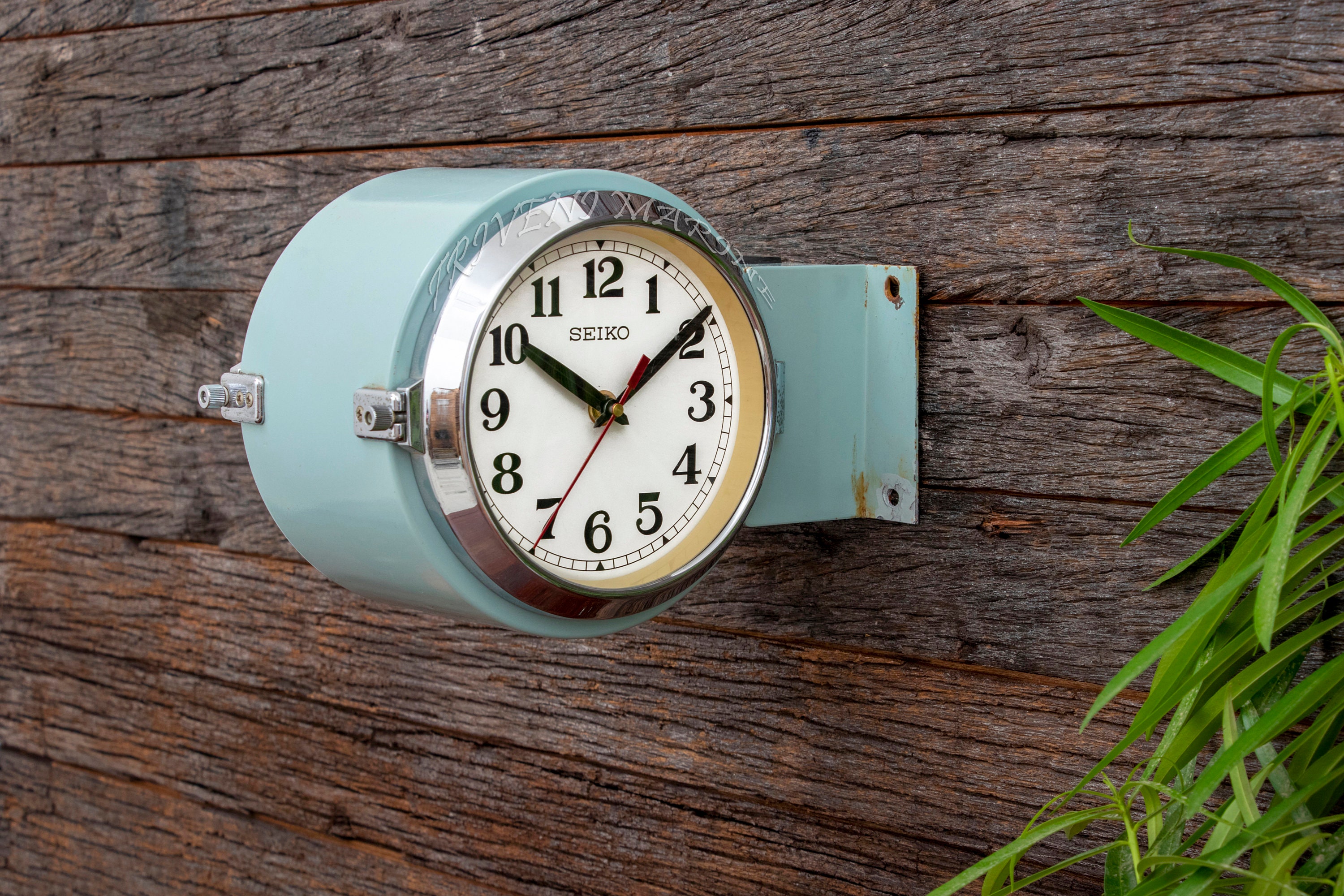 Vintage Seiko Double Face Wall Clock, Nautical Industrial Style - Etsy