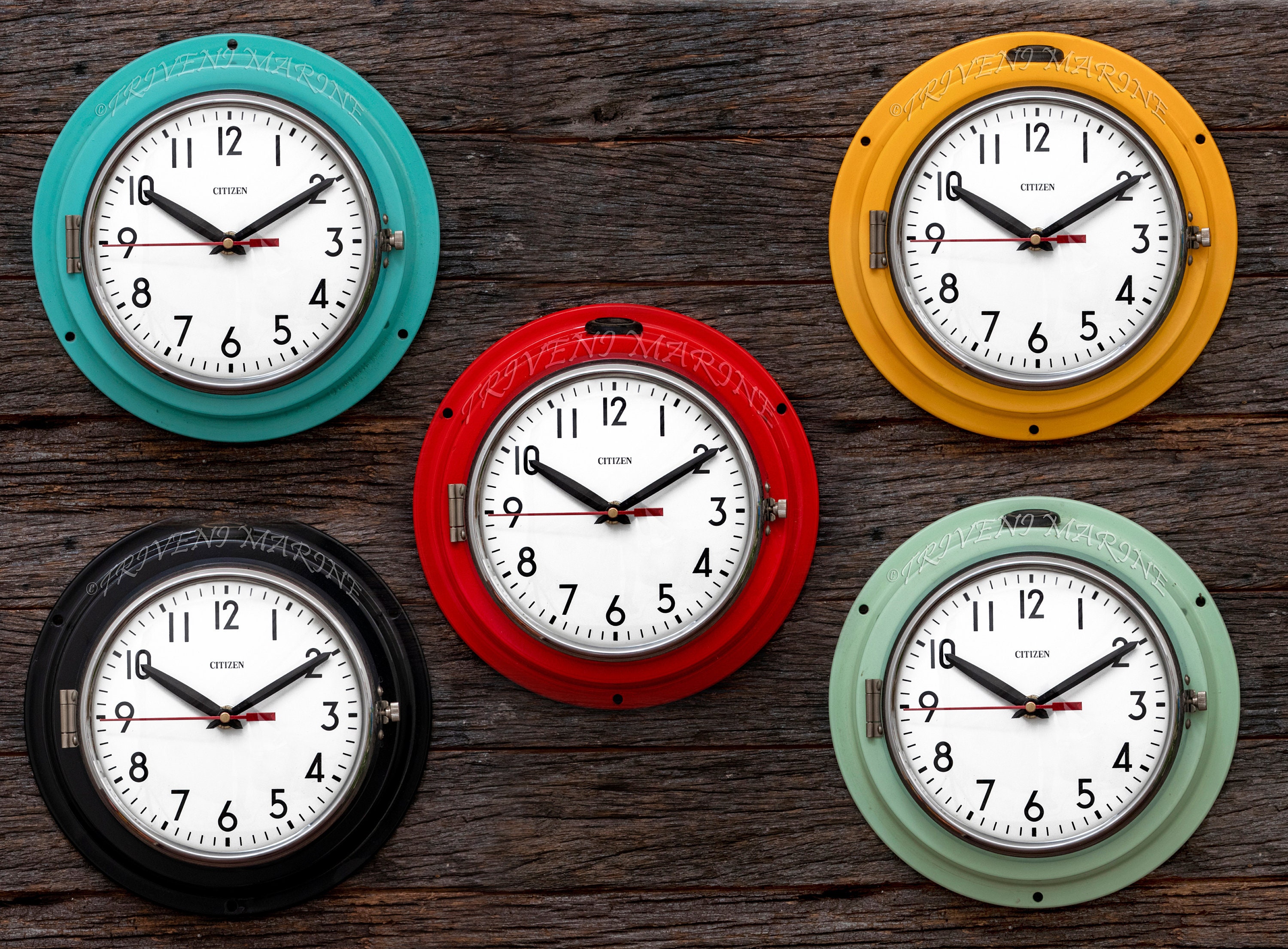 シチズン　CITIZEN　WORLD CLOCK　世界時計　壁掛け　ヴィンテージ Citizen World Clock - Etsy