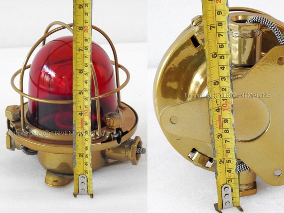 日本船燈 ヴィンテージ アンティーク 照明 ライト カフェ 真鍮 船舶用