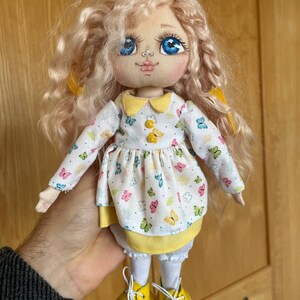 Cute Girl Doll Hand Make from Ukraine
