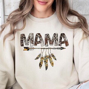 Mama Sweater, Western Mama Sweatshirt, Happy Mother&#39;s Day Crewneck, Country Mama Gift, Cool Mama Shirt, Best Gifts for Mama, New Mom Gift