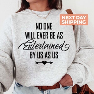 Sudadera con el mejor amigo, nadie se divertirá nunca con nosotros como nosotros, regalo para el mejor amigo, camiseta para el mejor amigo, regalo grupal de cumpleaños para el mejor amigo