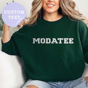 Custom Sweatshirt, Custom Text Hoodie, Personalized Text Hoodie, Your Design, Your Photo Hoodie, Add Your Own Text, Personalized Gift
