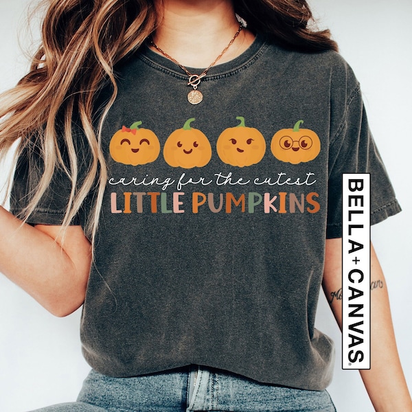Nurse Halloween Shirt, Neonatal ICU Fall Nurse Shirt, Cutest Pumpkins Mother Baby Nurse Tshirt, Spooky Doula Tee, NICU Student Gift