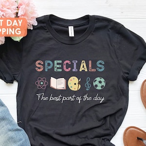 Specials Teacher T-shirt, Specials Team Shirt, Specials Squad Shirt, Specials Shirt, Best Part Of The Day Shirt, Back To School Shirt