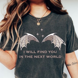 Sarah J Maas Shirt, ACOTAR, Cauldron Blessed Shirt, SJM Bookish Shirt, Rhysand T shirt, Crescent City T shirt, Velaris Comfort Colors® Shirt