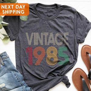 Vintage 1985 Shirt, 40th Birthday Shirt, 40th Birthday Gift For Women,40th Birthday Gift For Men,40th Birthday Best Friend,40th Birthday Tee