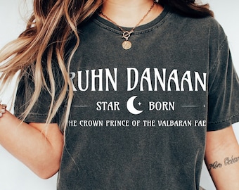 Ruhn Danaan Crescent City Shirt, Rhysand T-Shirt, Buchliebhaber Shirt, Sarah J Maas Shirt, ACOTAR Shirt, Comfort Colors® SJM, Bookish Shirt
