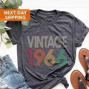59th Birthday Shirt, 59th Birthday Gift For Women, 59th Birthday Gift For Men, 59th Birthday Best Friend, 1966 Tee, Vintage 1966 Shirt