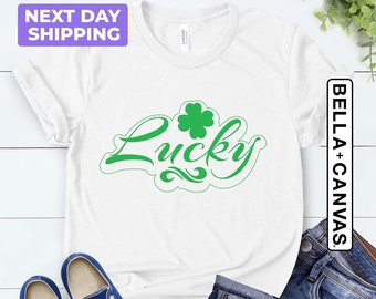 Lucky Shirt, St. Patricks Day Irish Shirt, Womens St Pattys Day Shirt, Lucky shirt, Shamrock Shirt, St Patricks Tee, St. Patrick's Day Shirt