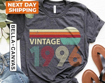 Vintage 1996 Shirt, 30th Birthday Gift For Women, Retro 30th Birthday Woman, 30th Birthday Shirt, 30th Birthday Gift For Men, 1996 T-Shirt