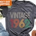 63rd Birthday Gift Shirt For Men – Classic Retro 1962 Design, Customizable T-Shirt For Him - View #9