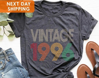30th Birthday Shirt, 30th Birthday Gift For Women, 30th Birthday Gift For Men,30th Birthday Best Friend,30th Birthday Tee,Vintage 1996 Shirt