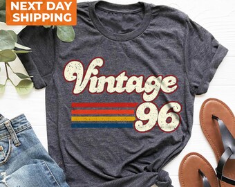 30th Birthday Shirt, 1996 Birthday Woman Shirt, 30th Birthday Gift, 1996 Birthday Shirt, 30th Birthday Men, 30th Birthday Party, 1996 Shirt