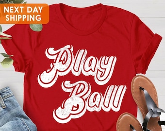 Play Ball Shirt, Baseball Shirt, Baseball Tee, Softball Shirt, Baseball Mom Shirt, Sport Shirt, Baseball Lover Shirt, Baseball Mama Tee
