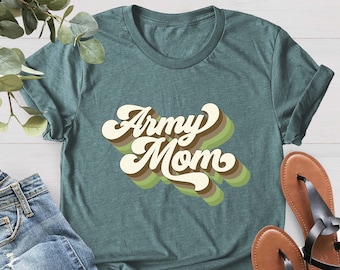 Army Mom Shirt, Proud Army Mom Shirt, Army Wife, Shirt For Mom, Mothers Day Gift, Army Family Day Shirt, Gift For Mom, Army Mom Tee