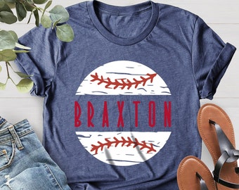 Custom Baseball Shirts, Baseball Mom Shirt, Baseball Name Shirt, Baseball Lover Shirt, Game Day Shirt, Baseball Fan Shirt, Sport Shirt
