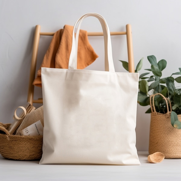 Blank Canvas Tote Bags, Blank Mom Tote Bag, Plain Canvas Bag, Blank Canvas Bag, Women Shoulder Bag, Christmas Gift, Women Shoulder Bag