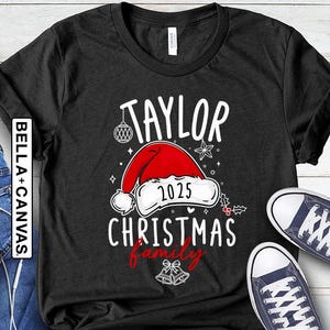 Custom Family Shirts, Matching Family Christmas Shirts, Christmas Shirts, Personalized Christmas Gift, Christmas Gifts, Christmas Shirt Kids