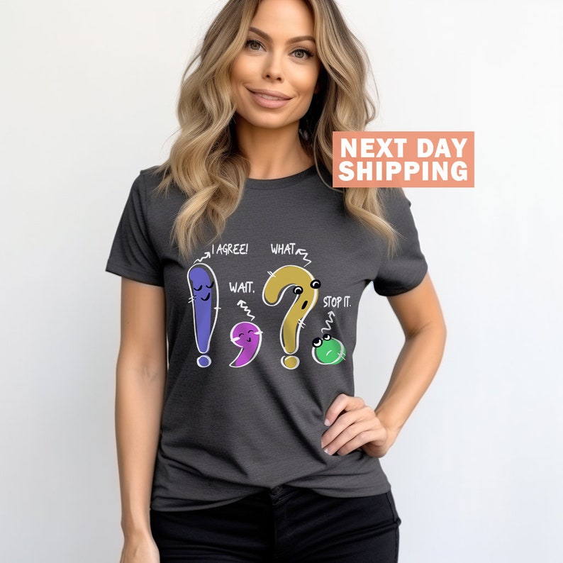 Wait What Stop It I Agree Sweatshirt, Funny Grammar Teacher Sweatshirt 2D0591 main image 1