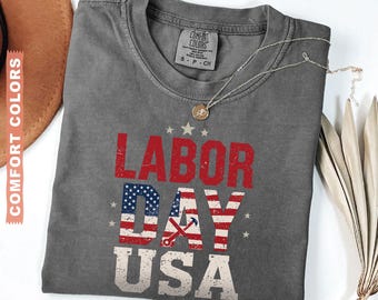 Happy Labor Day Shirt, Labor Day Gift, Labor Day T-Shirt, Laborer Shirt,American Flag Shirt,Worker Day Shirt,Labor Shirt,Labor Day Shirt Men