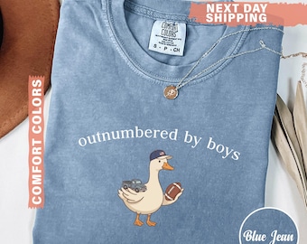 Comfort Colors® Funny Boy Mom Goose Shirt, Boy Mom Shirt, Boy Mama Gift, Boy Mom Mothers Day Gift, Cute Boy Mom Tee