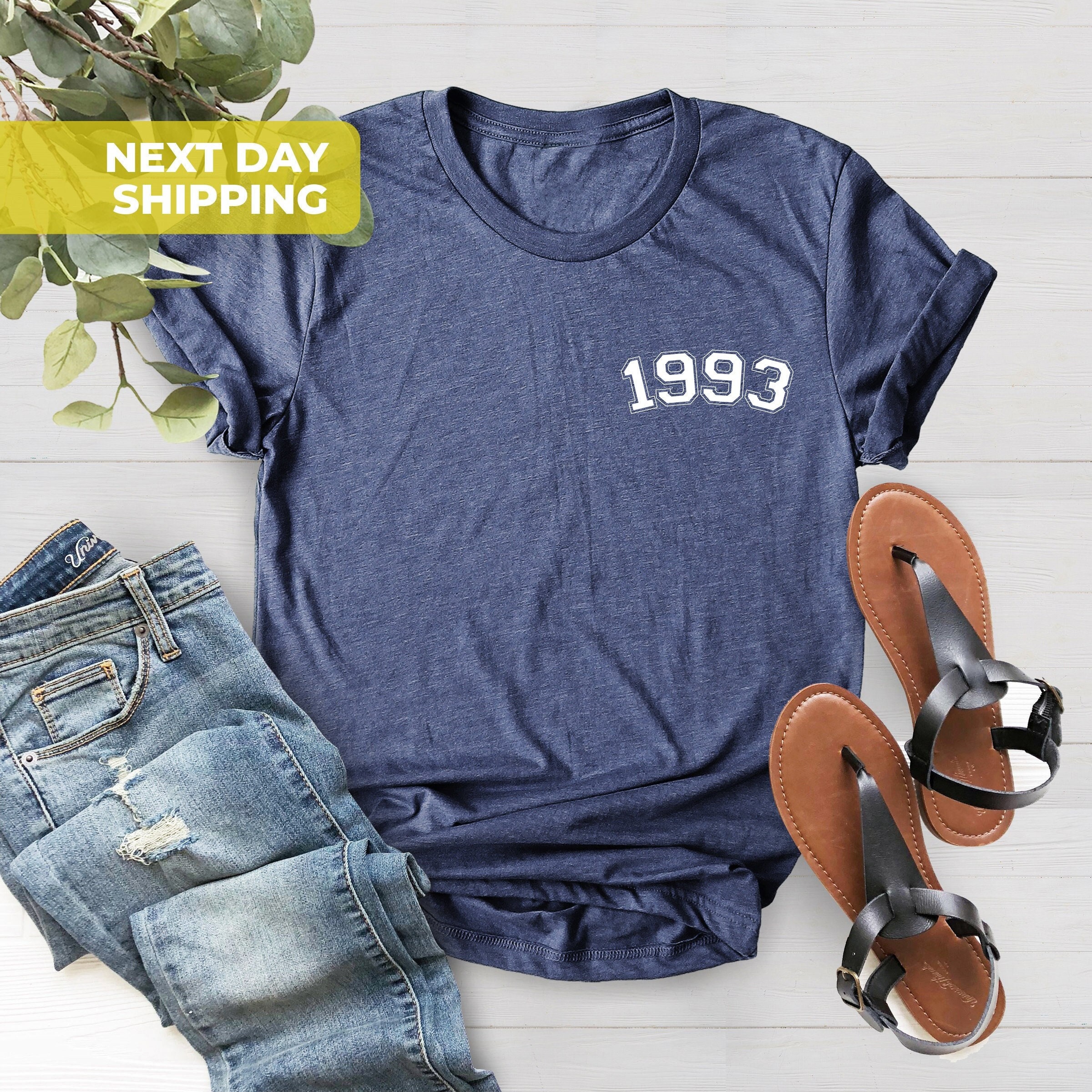 Pocket 1993 Shirt, 1993 Tshirt, 32nd Birthday Gift For Women, 32nd Birthday Gift For Men, 1993 Retro Shirt, 32nd Birthday Tee