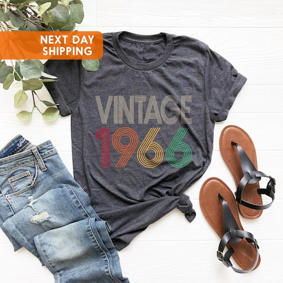 60th Birthday Shirt For Women, 60th Birthday Shirt For Men, 60th Birthday T-Shirt for Best Friend, Retro Shirt, Vintage 1966 Shirt