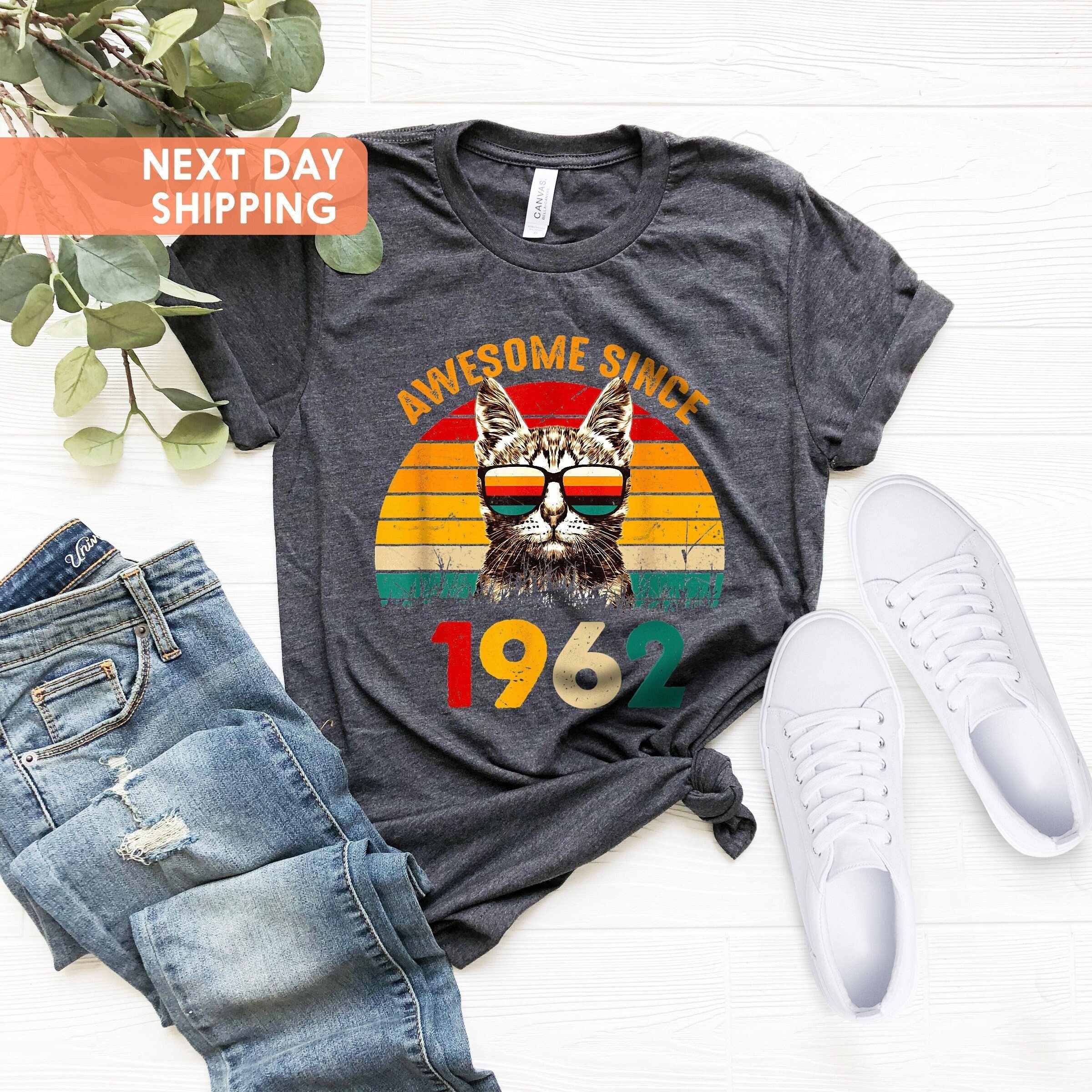 【runningHIGH】25ss RIBBON CAT T-SHIRT 1962 Retro Cat Tee - Etsy
