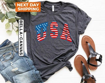 USA Shirt, 4th Of July Flag Shirt, Patriotic Shirt, USA Flag Shirt, Memorial Day Shirt, Independence Shirt, American Flag Shirt
