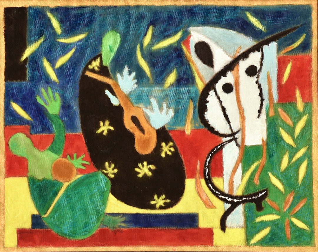 Rendition of HENRI Matisses the Sorrows of the King Etsy